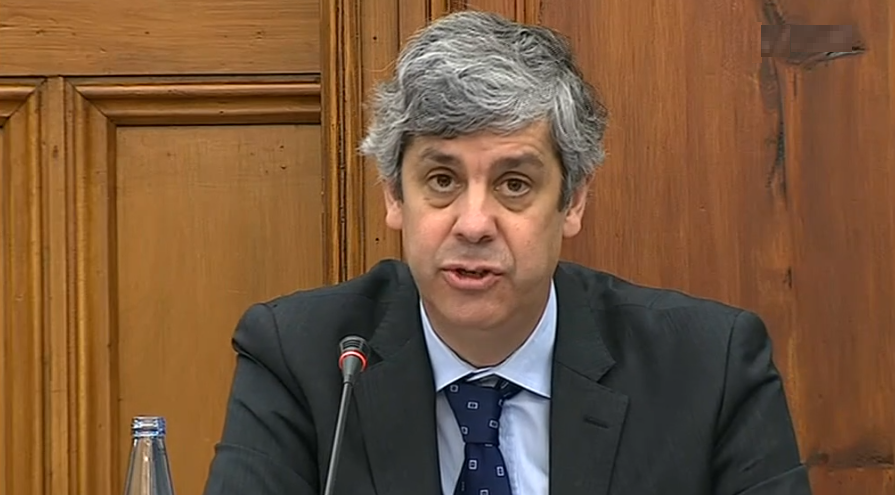 Mário Centeno na Comissão do Orçamento