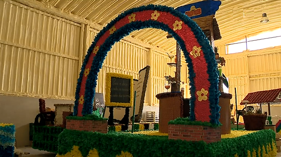 Preparativos para o Carnaval de Moncarapacho