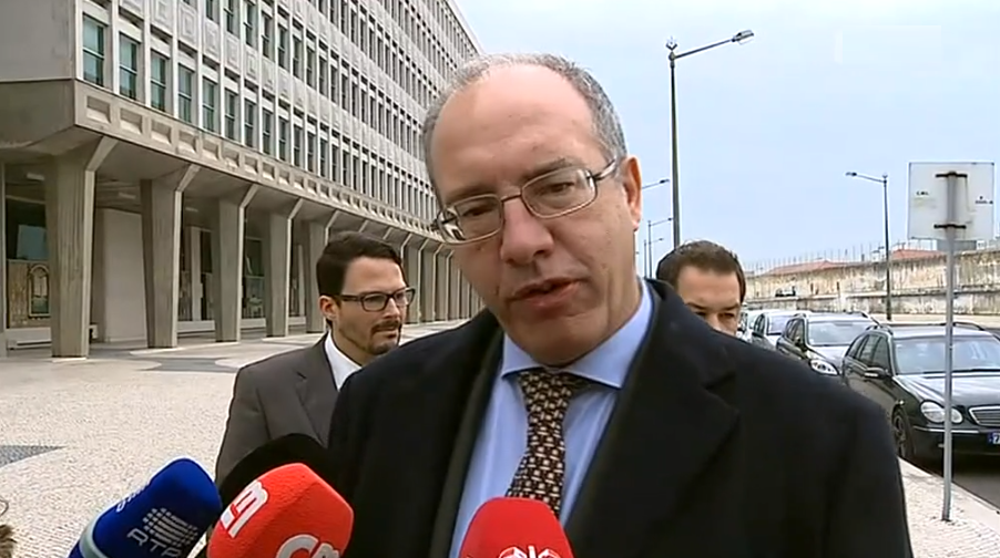 Rogério Alves no Palácio da Justiça