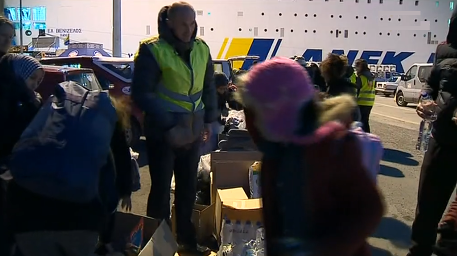 Refugiados na Ilha de Lesbos