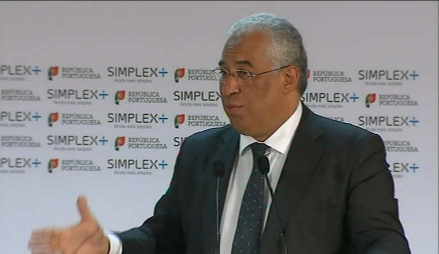 António Costa sobre a “Startup Simplex”
