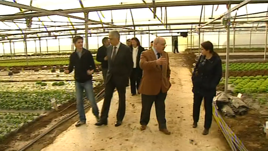 Capoulas Santos visita empresa “Easy Fruits and Salads”