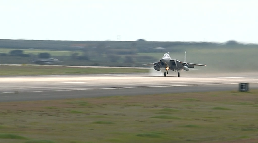 Exercício da Força Aérea em Beja