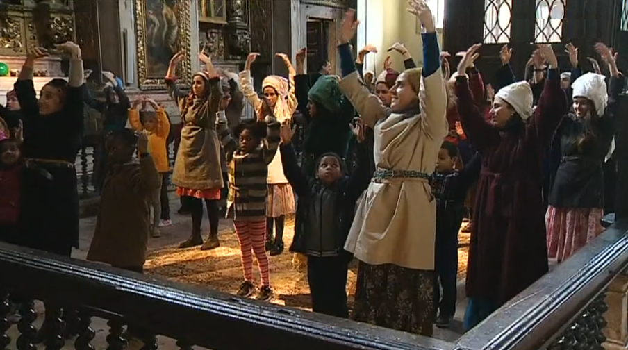 Exposição na Igreja de São Cristóvão