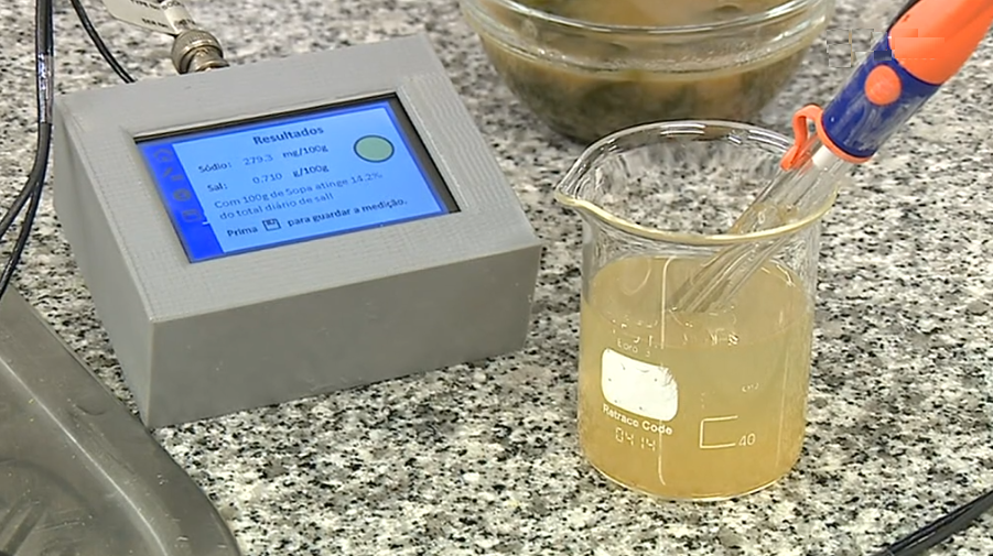 Invento controla quantidade de sal na alimentação
