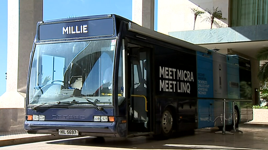 Autocarro “Millie” dá a conhecer inovações no tratamento cardíaco I