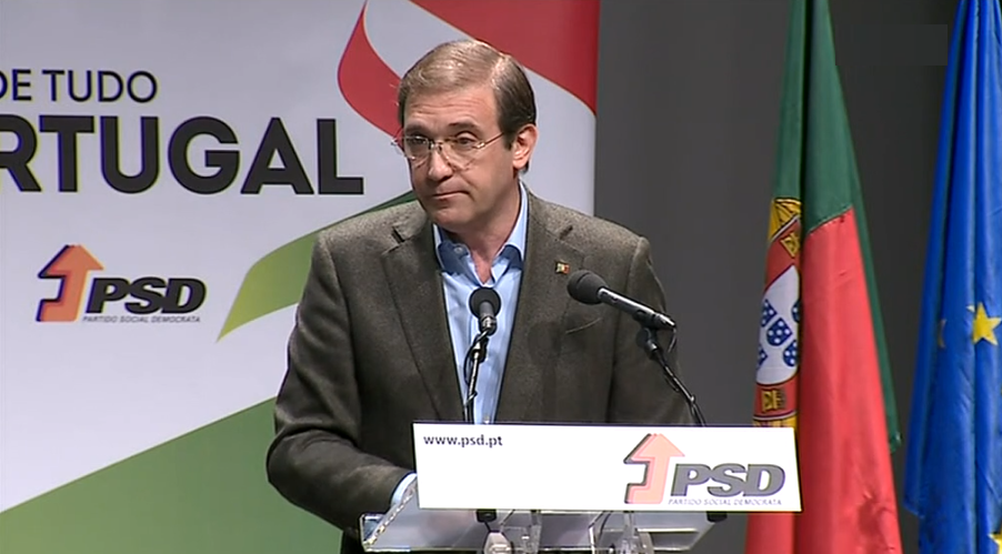 Passos Coelho em Leiria