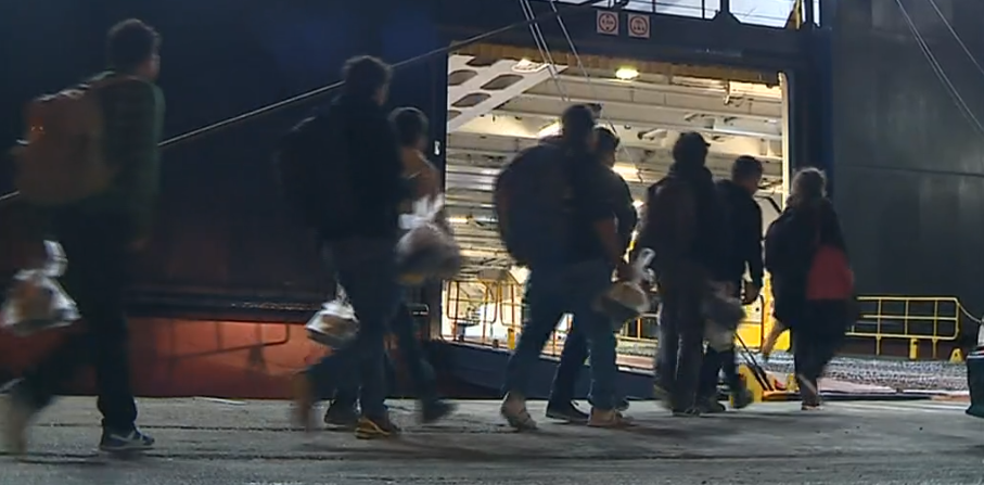 Crianças refugiadas na Grécia