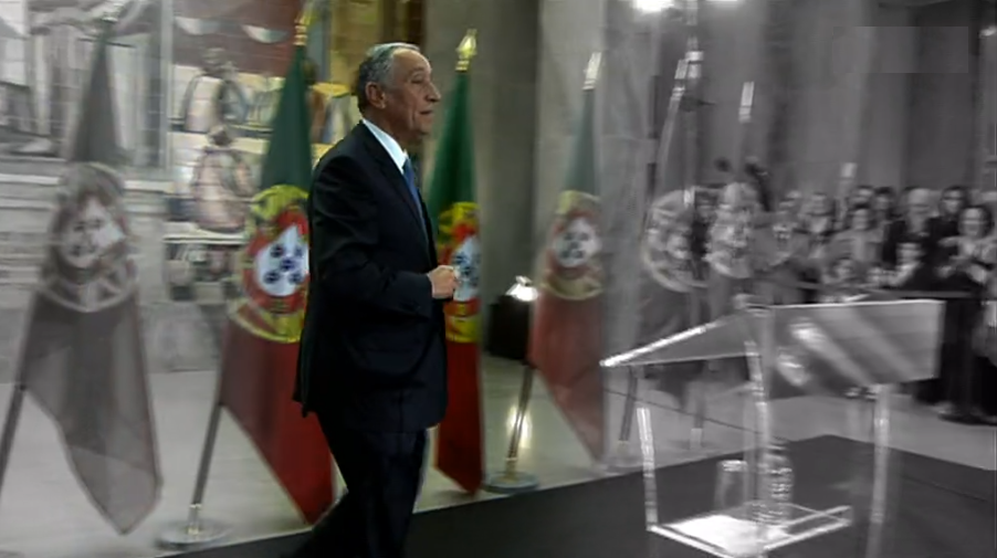 Preparativos tomada de posse Marcelo Rebelo de Sousa