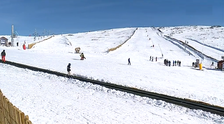 Reabertura da estância de esqui da Serra da Estrela