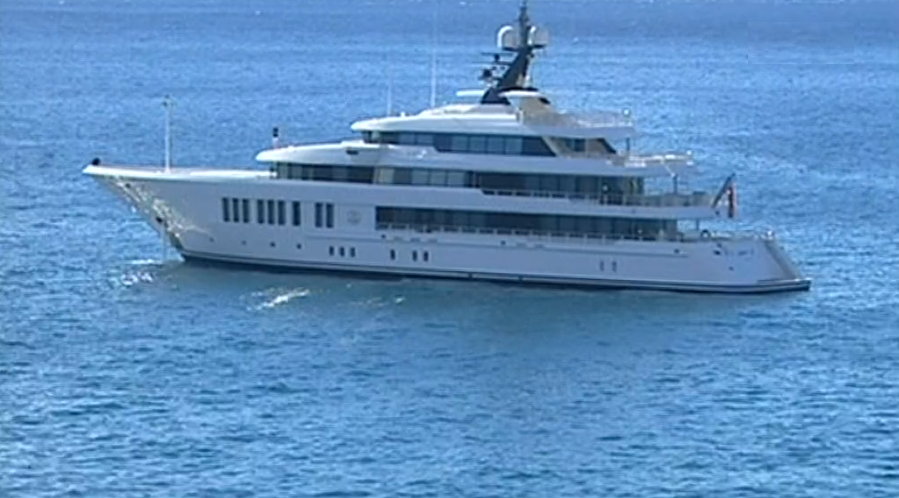 Iate de luxo na Madeira