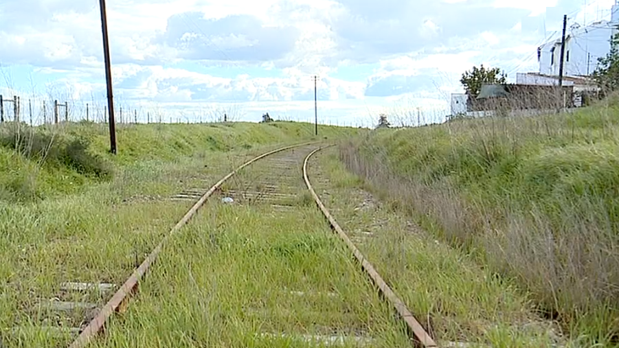 Linha ferroviária de mercadorias contestada