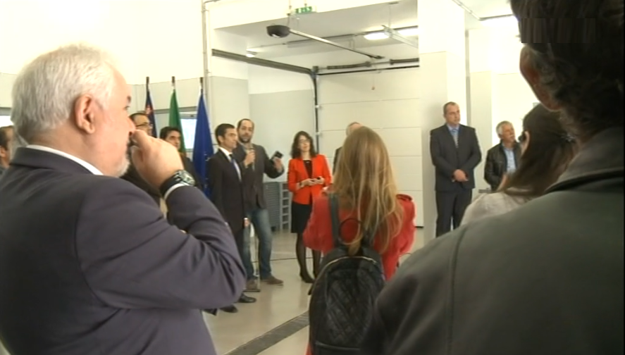 Inauguração da lota de Santa Maria