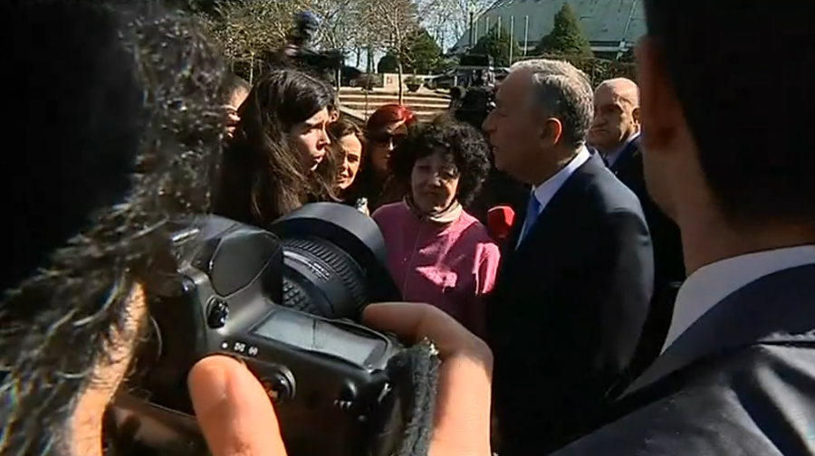 Tomada de posse do presidente da República no Porto