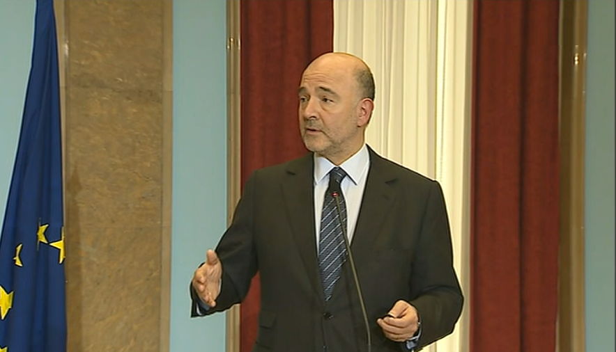 Moscovici reúne-se em Lisboa com Mário Centeno