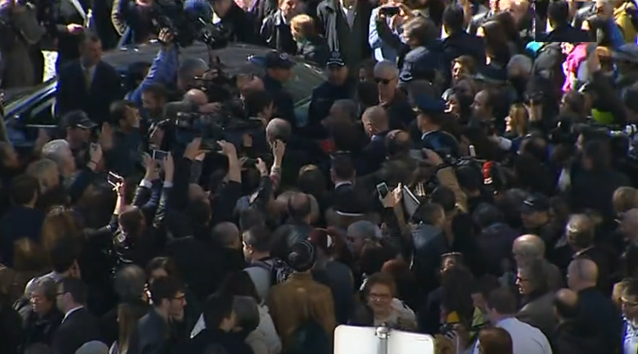 Tomada de posse do presidente da República no Porto