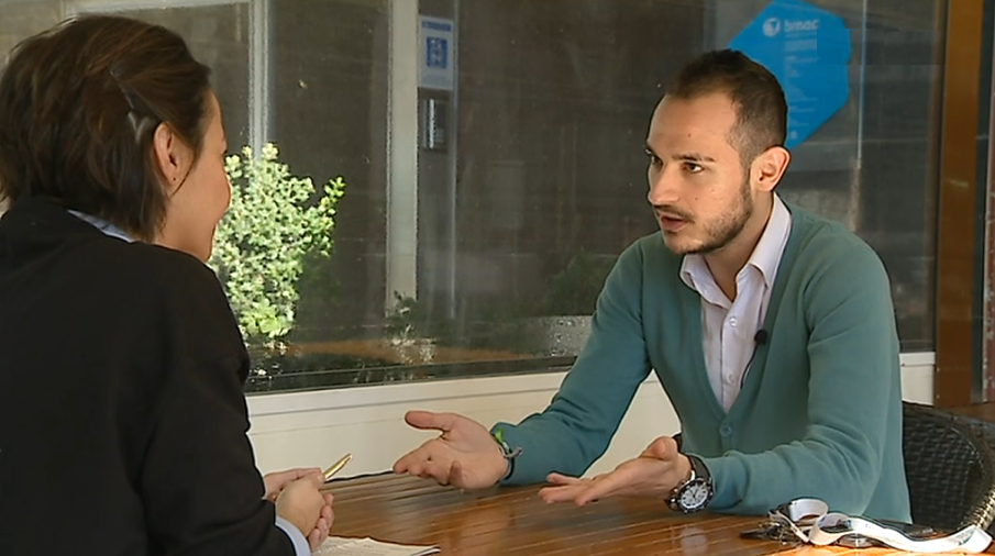 Estudante sírio faz apelo às autoridades