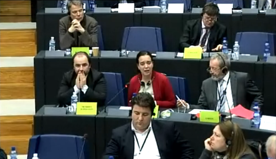 Sofia Ribeiro na Comissão Europeia da Agricultura