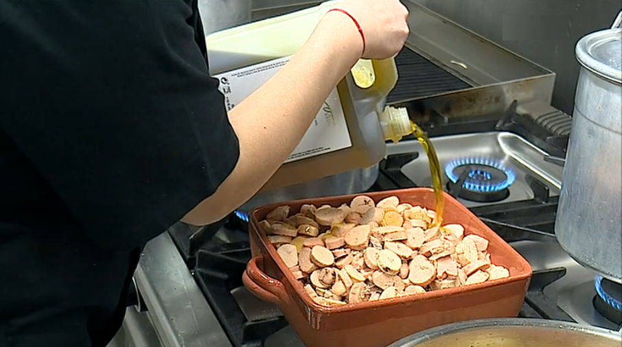 Produção de azeite