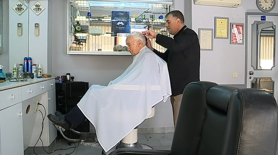 Barbearia centenária na Sertã
