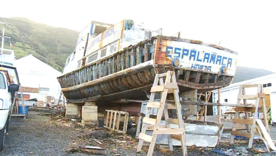 Recuperação da lancha “Espalamaca”