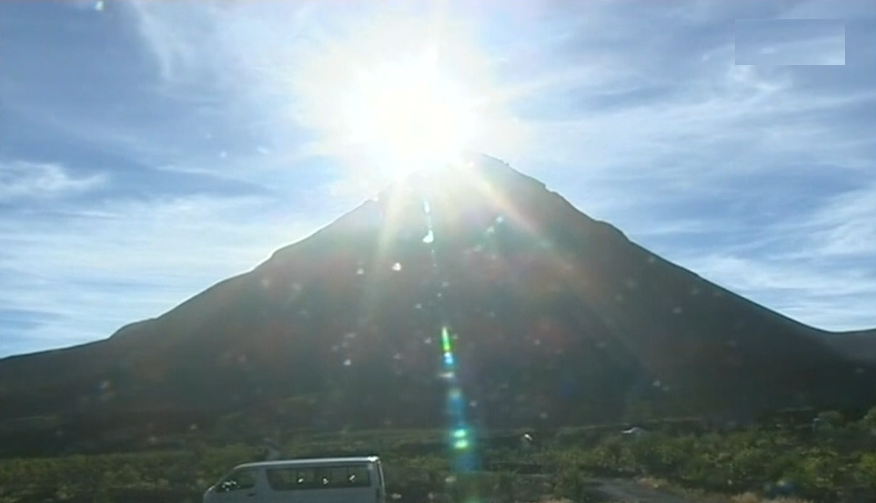 Reportagem na Ilha do Fogo