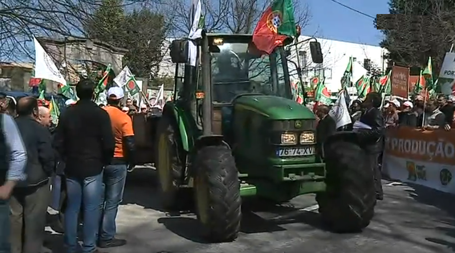Protesto dos produtores de leite no norte