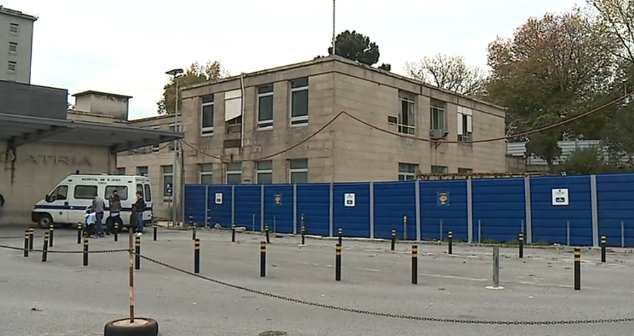Obras suspensas na Pediatria do Hospital de São João