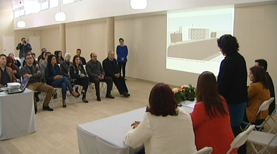 Apresentação de projeto de construção de creche em Água do Pau