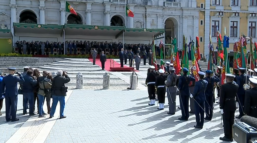 Receção das Forças Armadas ao Presidente da República