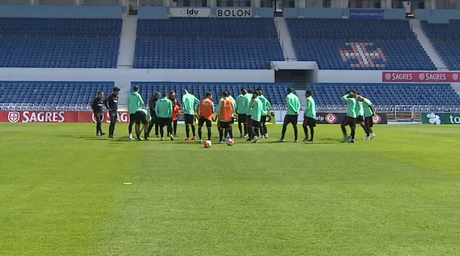 Futebol: Treino da Seleção Nacional AA