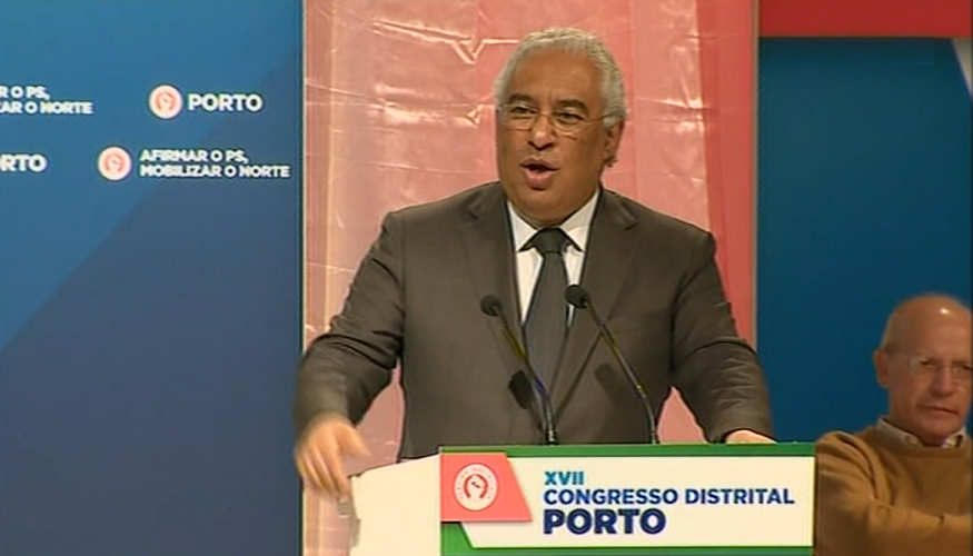 António Costa no XVII Congresso PS