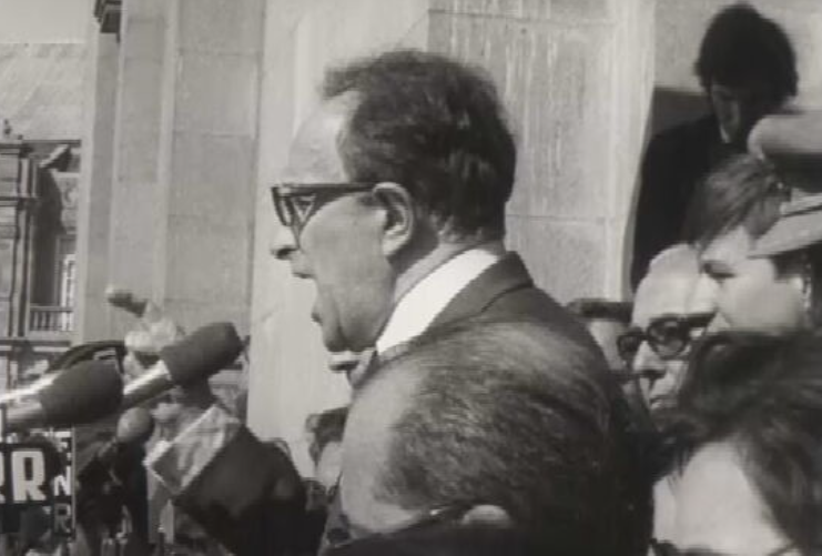 Vasco Gonçalves nas comemorações do 5 de Outubro no Porto