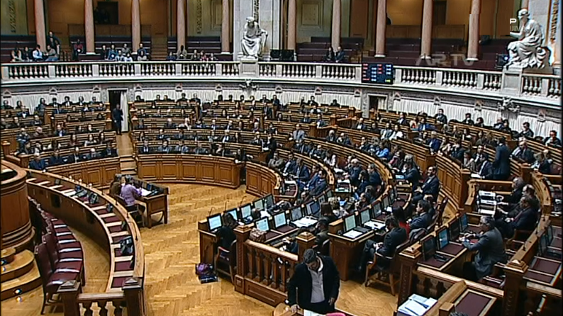 Voto de condenação chumbado na AR