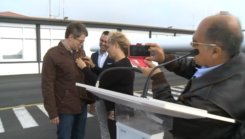 Entrega de “Asas” do curso de pilotos de  ultraleves