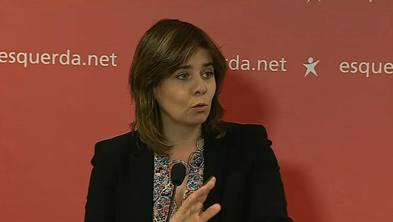 Catarina Martins critica Pedro Passos Coelho