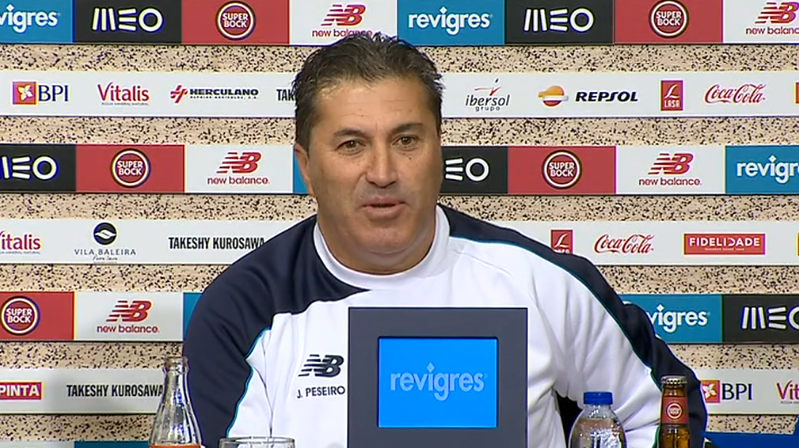 Conferência de imprensa de José Peseiro