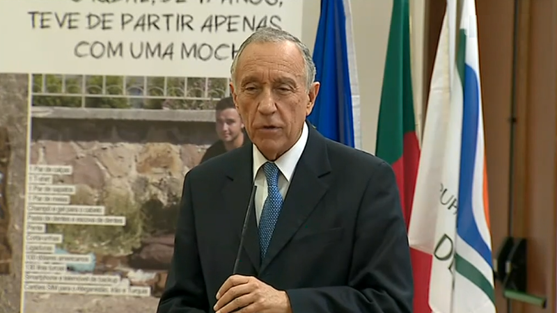 Campanha “E se fosse eu? Fazer a mochila e partir?”