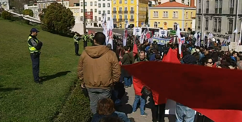 Manifestação da CGTP