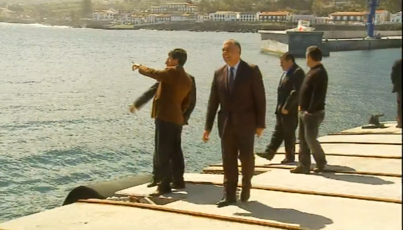 PSD-Açores visita porto de São Roque do Pico