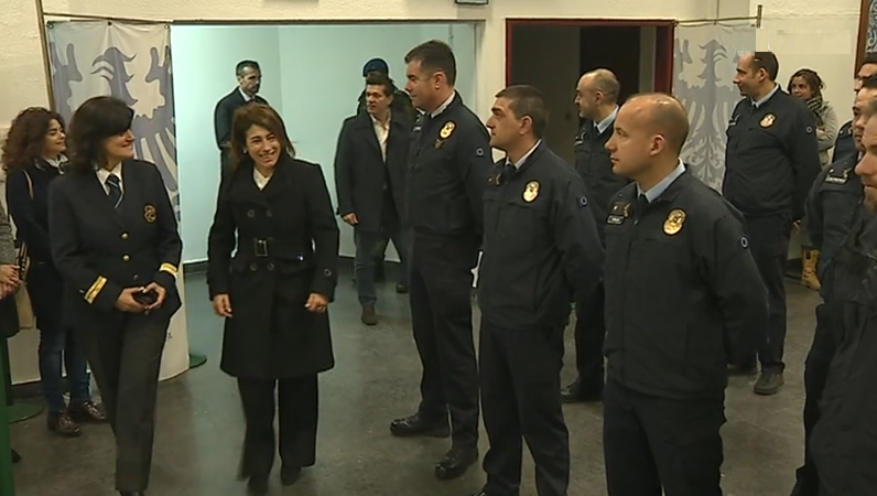 Partida de inspetores do SEF