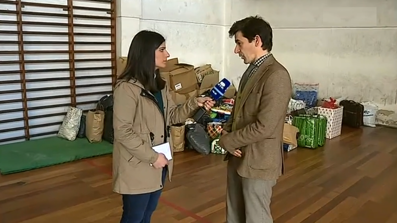 Campanha de solidariedade para ajudar refugiados