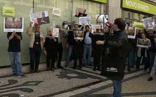 Protestos de lesados do BES
