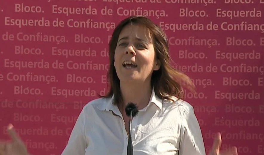 Catarina Martins critica presidenciais