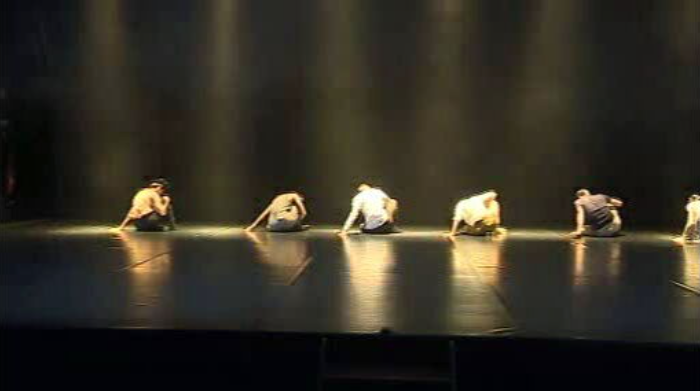 Espetáculo de dança contemporânea