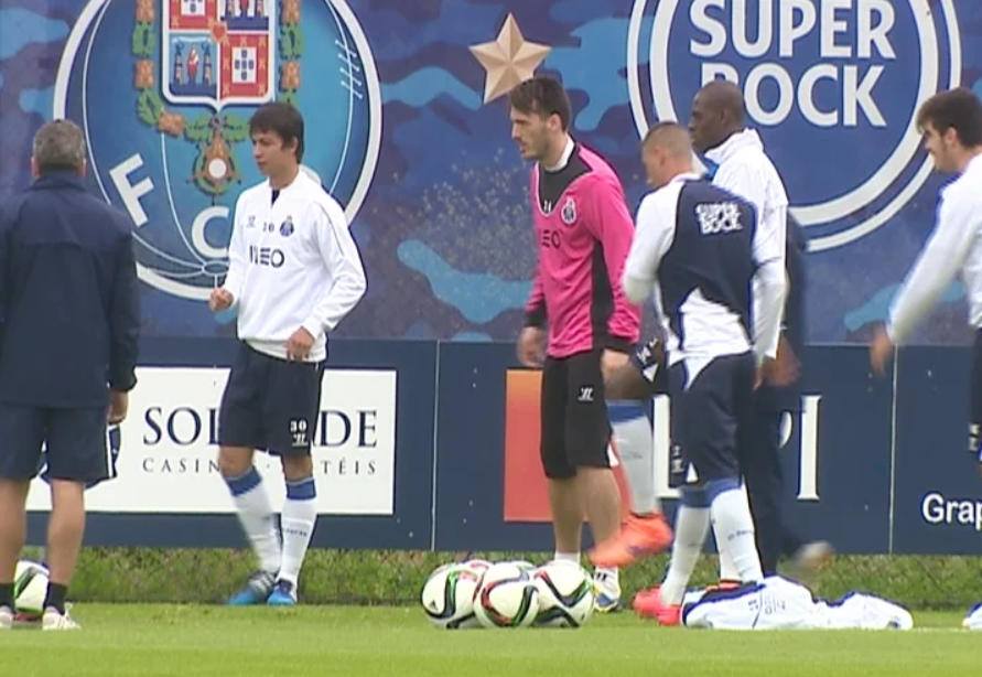 Futebol: Treino do FC Porto