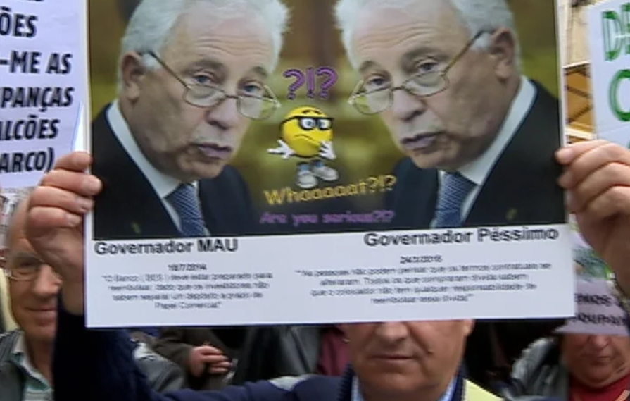 Protesto dos lesados do BES