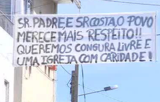 Falta de pagamento da côngrua gera polémica com a Igreja Católica
