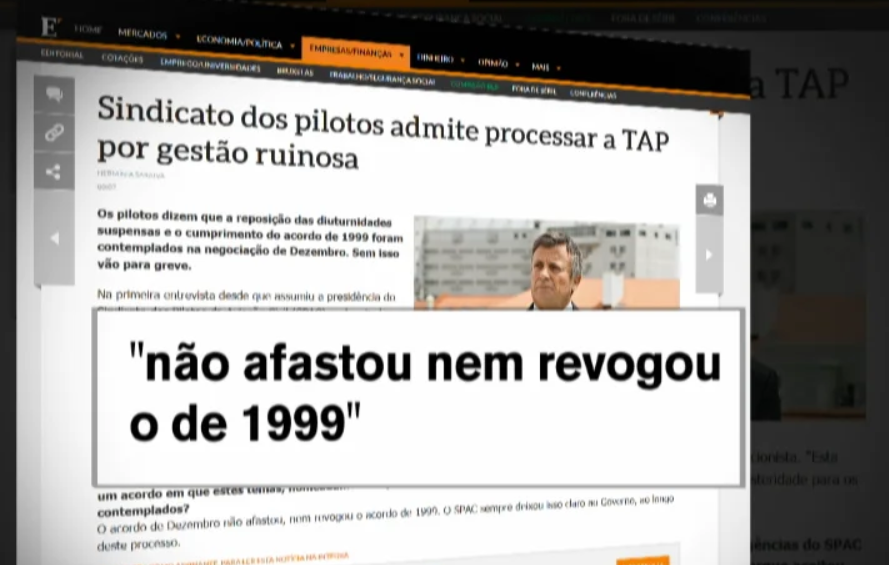 TAP pode vir a ser processada pelo sindicato dos pilotos