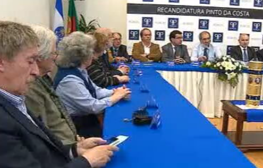 Recandidatura de Pinto da Costa